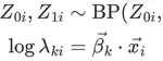 Bivariate Poisson Regression with Expectation-Maximisation